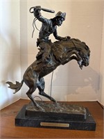 Franklin Mint The  Bronco Buster by Federic