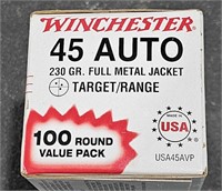 Winchester 45 auto 100 rounds