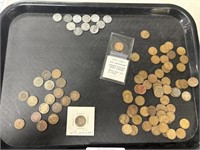 Wheat Pennies, Steel Pennies, and Indian Head
