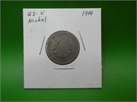 1910 U S  V  Nickel