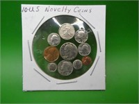10 U S Novelty Miniature Coins