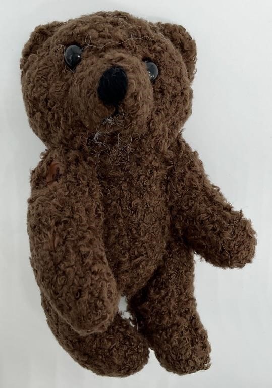 Vintage Small Handmade Jointed Teddy Bear