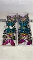 2 Boxes of Butterflies Craft Decor