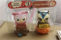 Lot of Two Solar Dancer Toys