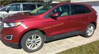 Red 2015 Ford Edge Sel Awd 60k Miles. Good