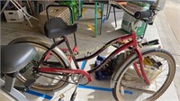 Huffy Santa Fe Ii Lladies Bicycle. In Garage