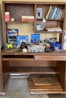 Office Supplies, Wooden Desk 49x24x66",