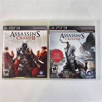 Assassin's Creed II/III PS3 bundle
