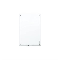 Quartet Magnetic Glass Dry Erase White Board  4' x