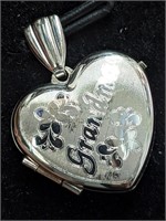 $550 10K  Locket With Photo Compartment 1.72G Pend