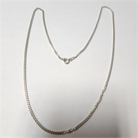 $80 Silver 6.1G 22" Necklace