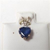 $300 10K  Sapphire(1ct) Pendant
