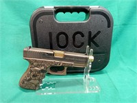 New! Glock 19, 9mm pistol 9/11 edition, fire