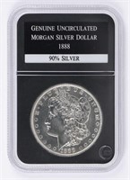 UNCIRCULATED 1888 US MORGAN SILVER $1 DOLLAR COIN