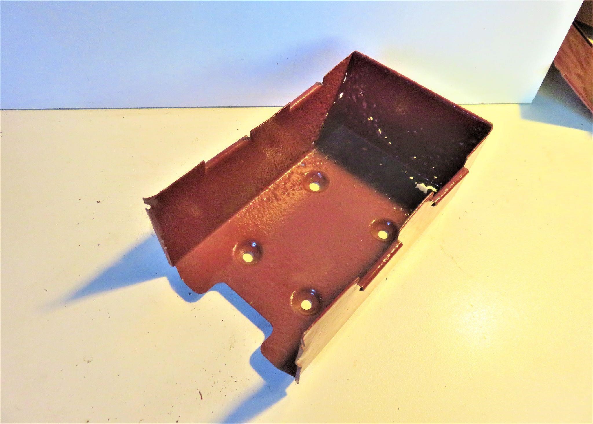 Original Toolbox Shell. Rusted