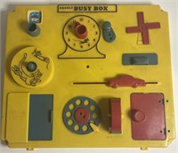 Vintage Kohner Busy Box - 1970's Children's Toy