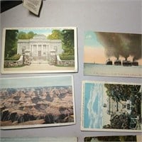Bulk Lot of 6 Vintage Scene Postcards