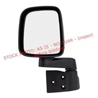 2ct.Mirror for 03-06 Jeep Wrangler Drivers Side