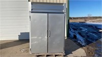 McCall Double Door Refrigerator w/Wheels 110v .
