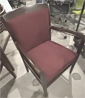KIMBALL URGANDY  GUEST CHAIRS
