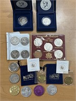 19 Various Tokens and Coins