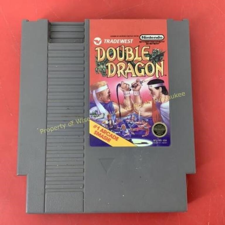 Vtg Nintendo Double Dragon video gale  Not play