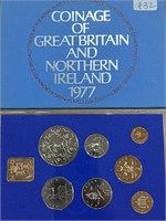 1977 Great Britain & N Ireland Coin Set