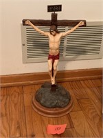 JESUS ON THE CROSS TABLE DISPLAY