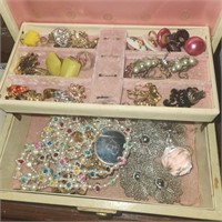 Vintage Costume Jewelry - Earrings & Necklaces &