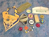 Lot of Boy Scout /Cub Scouts patches pins,