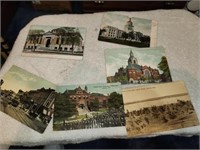 5 Vintage Lincoln Nebraska Post Cards