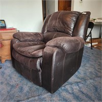 Brown Recliner - has some wear