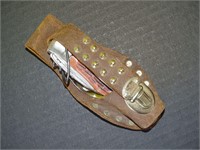 Vintage Folding Knife Camping Fork Tool Set