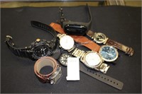 assorted watches (display)