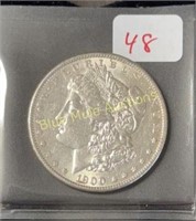Silver 1900-O Morgan Dollar