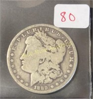 Silver 1889-O Morgan Dollar
