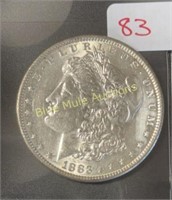 Silver 1883 Morgan Dollar