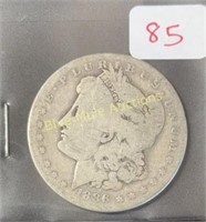 Silver 1886-O Morgan Dollar