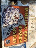 Metal Ringling Brothers Sign