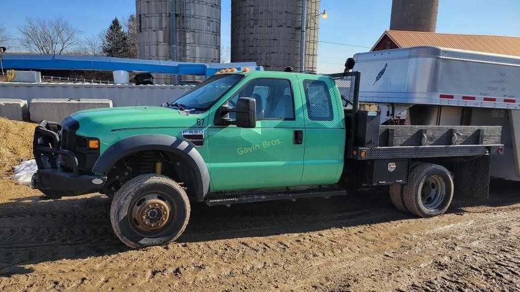 2007 Ford F550 Flatbed Truck