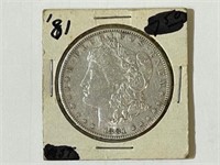 1881 Morgan Dollar