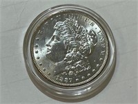 1887 Morgan Dollar