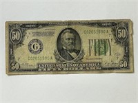 1928 Fifty Dollar Bill