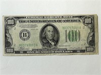 1934 One Hundred Dollar Bill