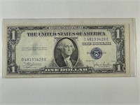 1935 C Blue Seal One Dollar Bill
