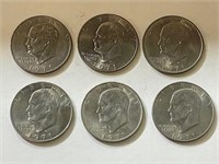 (26) 1971 D Eisenhower Dollars