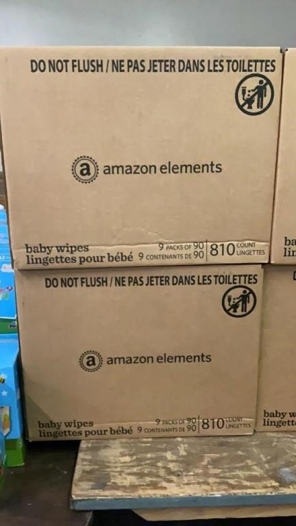 1 LOT OF (2) BOXES OF AMAZON ELEMENTS 9 PACK OF