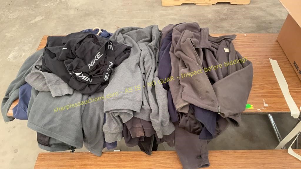 Pile of Sweatpants & Sweatshirts, Size XXXL & XXL