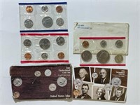 (3) Uncirculated Sets ((2) 1985 & 1976)