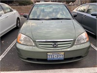 2003 Honda Civic Green